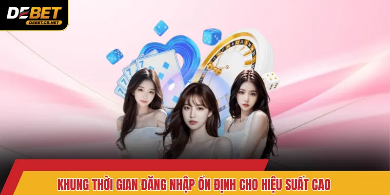 Khung thời gian đăng nhập ổn định cho hiệu suất cao